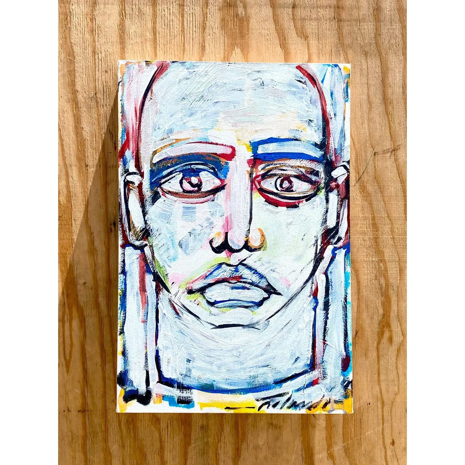 Contemporary Original Abstract Oil Signed Roland — additional photo 6
