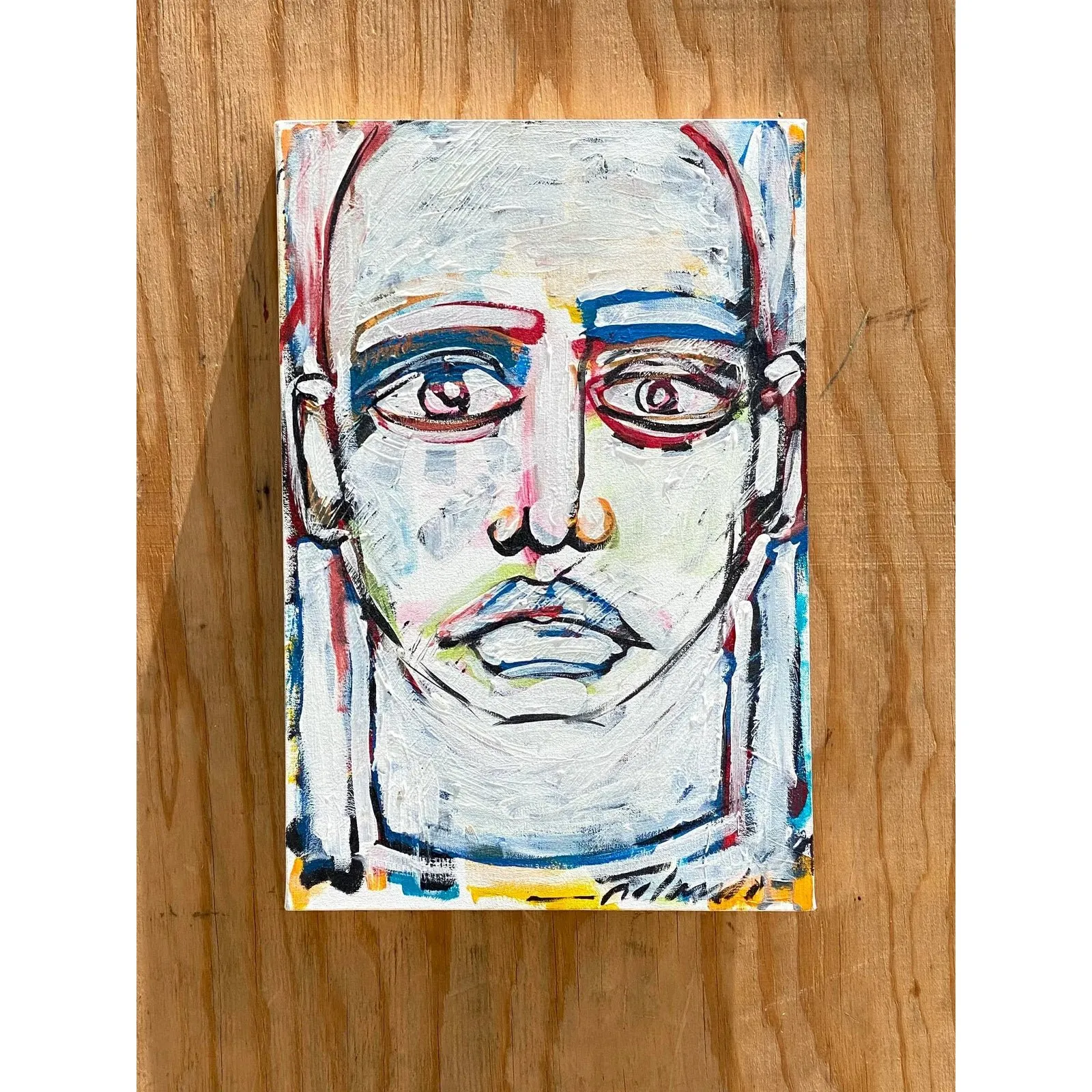 Contemporary Original Abstract Oil Signed Roland — additional photo 7
