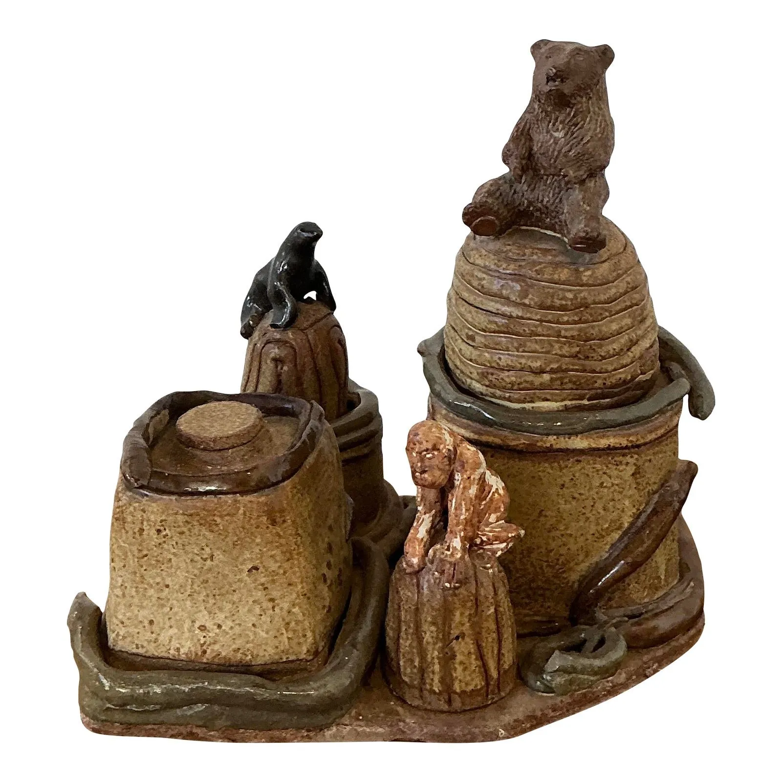 Vintage Artisan Made Studio Pottery Circus — additional photo 1