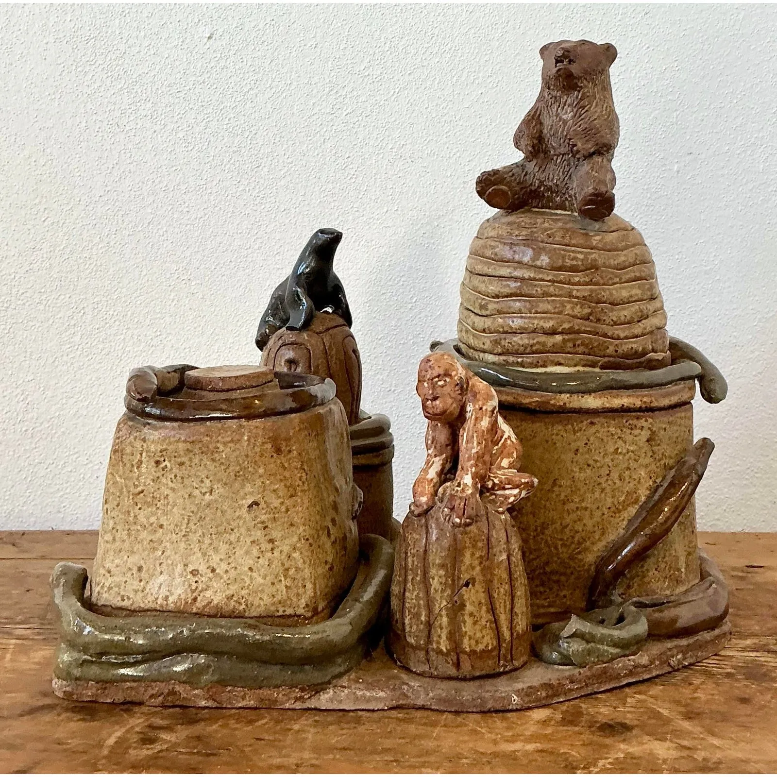 Vintage Artisan Made Studio Pottery Circus — additional photo 6