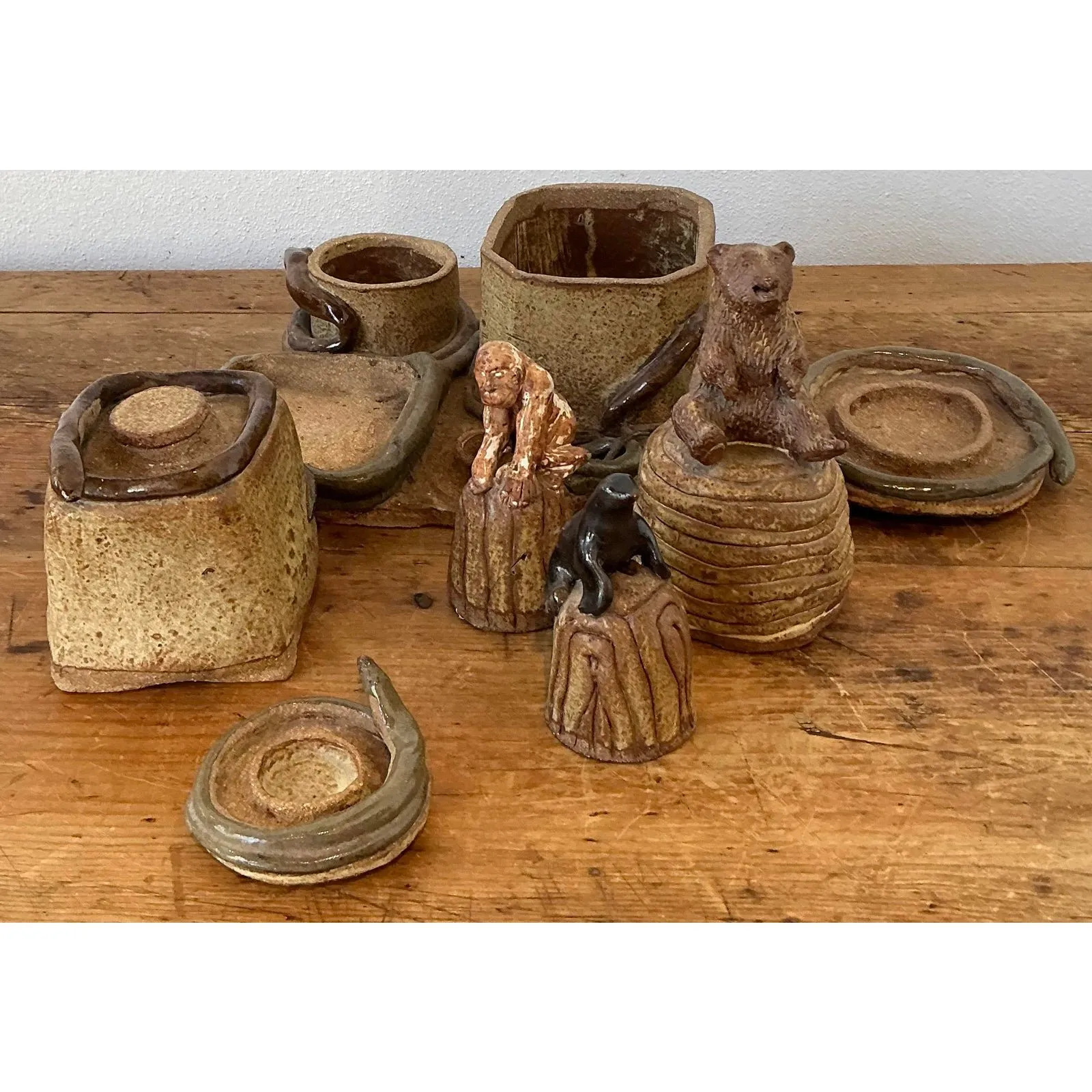 Vintage Artisan Made Studio Pottery Circus — additional photo 8