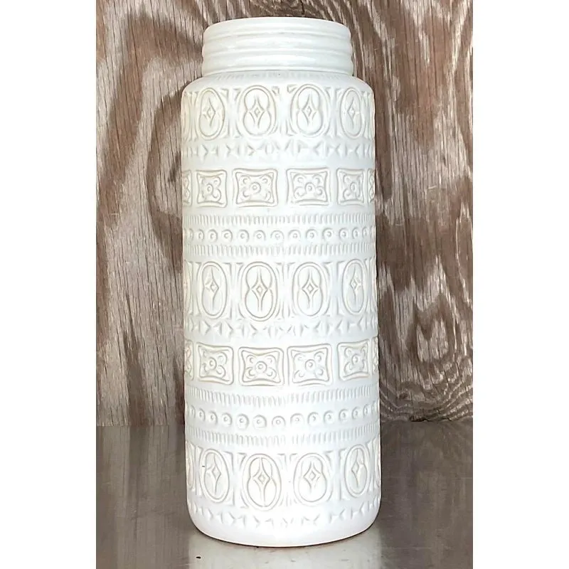 Vintage MCM West German Studio Pottery Vase — additional photo 8