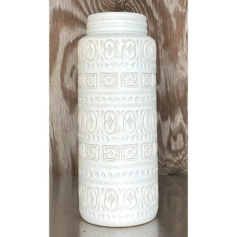 Vintage MCM West German Studio Pottery Vase — additional photo 2
