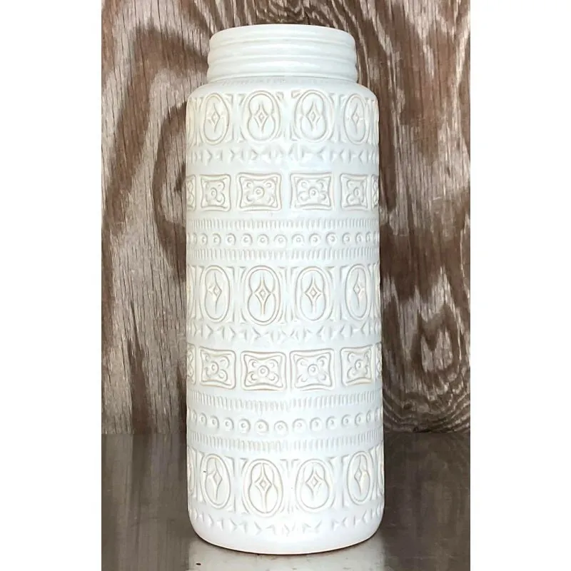 Vintage MCM West German Studio Pottery Vase — additional photo 3