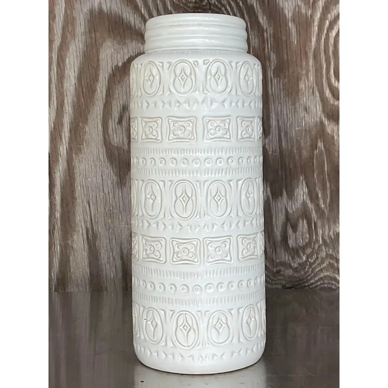 Vintage MCM West German Studio Pottery Vase — additional photo 4