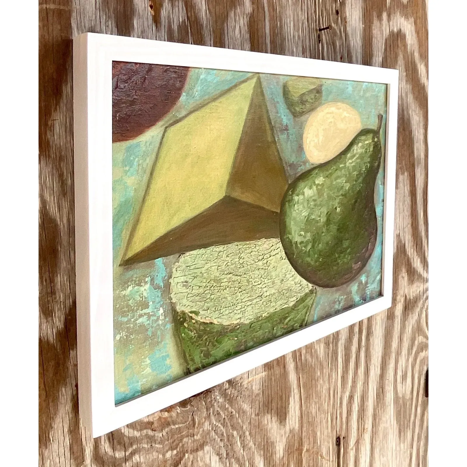 Vintage Boho Abstract Original Oil Painting — additional photo 8