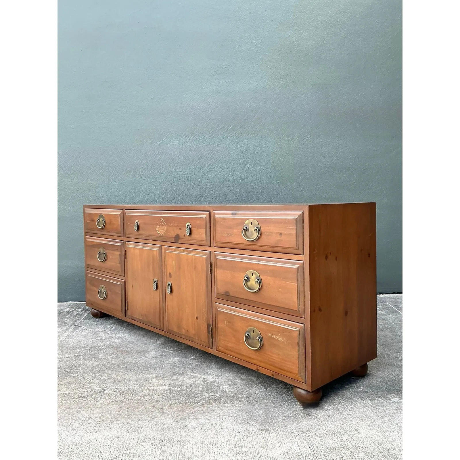 Vintage Henredon Pine Credenza — additional photo 4