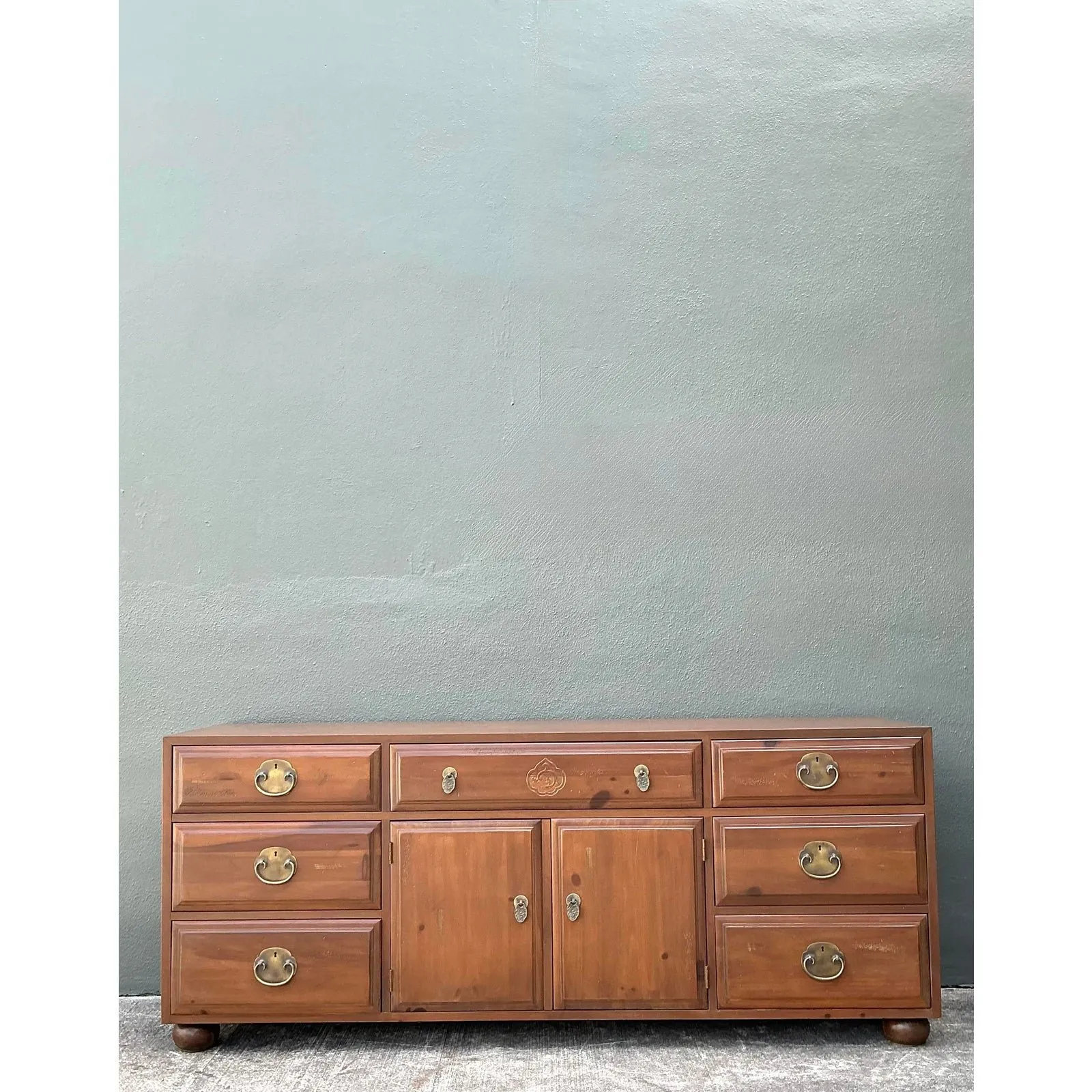 Vintage Henredon Pine Credenza — additional photo 5