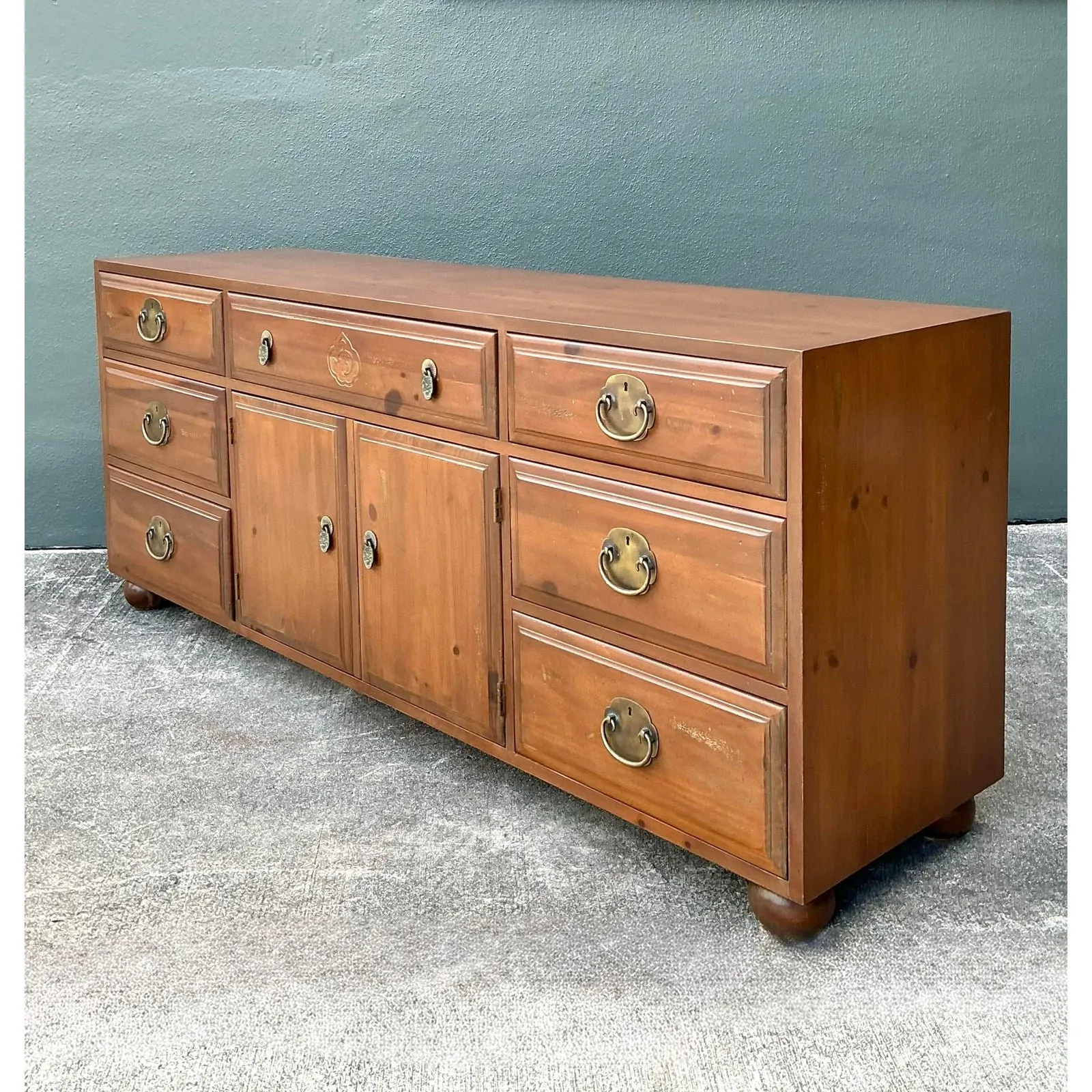 Vintage Henredon Pine Credenza — additional photo 6