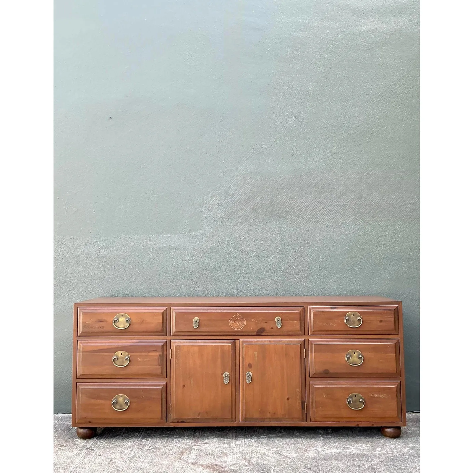 Vintage Henredon Pine Credenza — additional photo 2