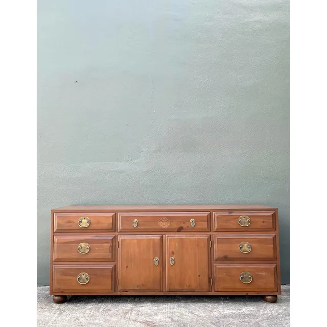 Vintage Henredon Pine Credenza — additional photo 2