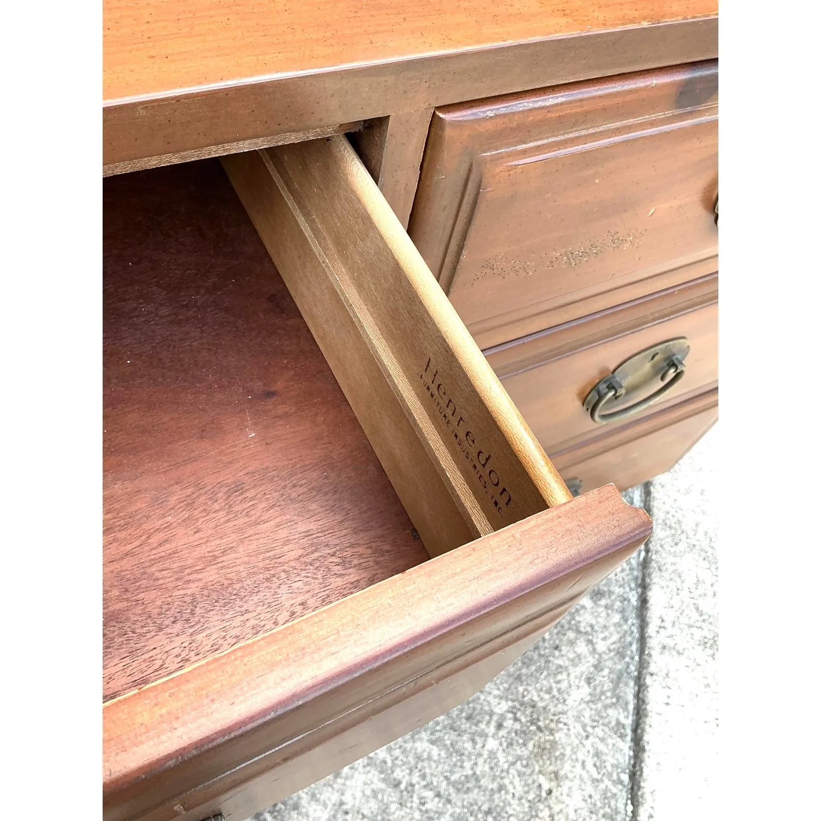 Vintage Henredon Pine Credenza — additional photo 8