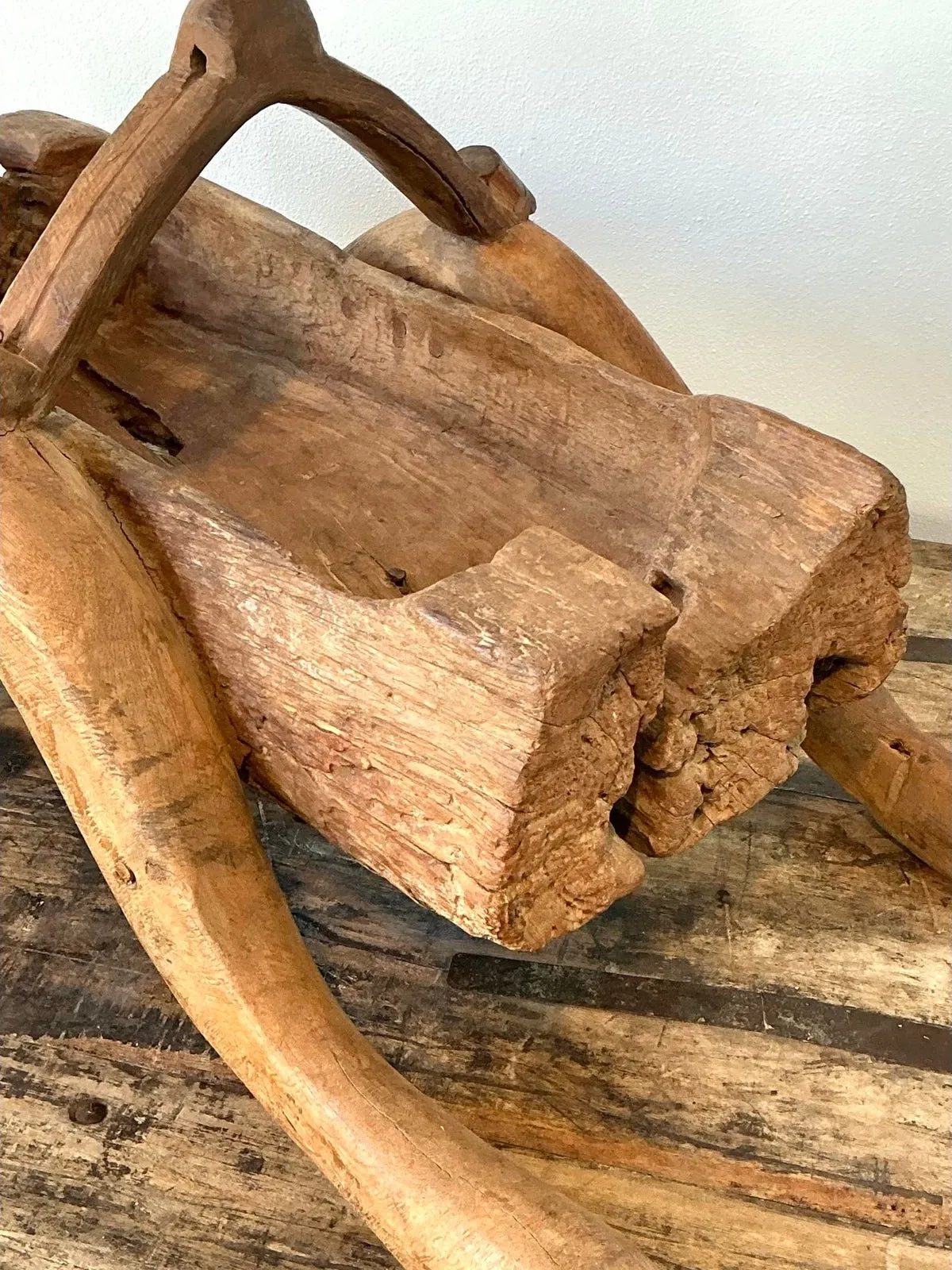 Vintage 18th Century Primitive Butter Churn — additional photo 3