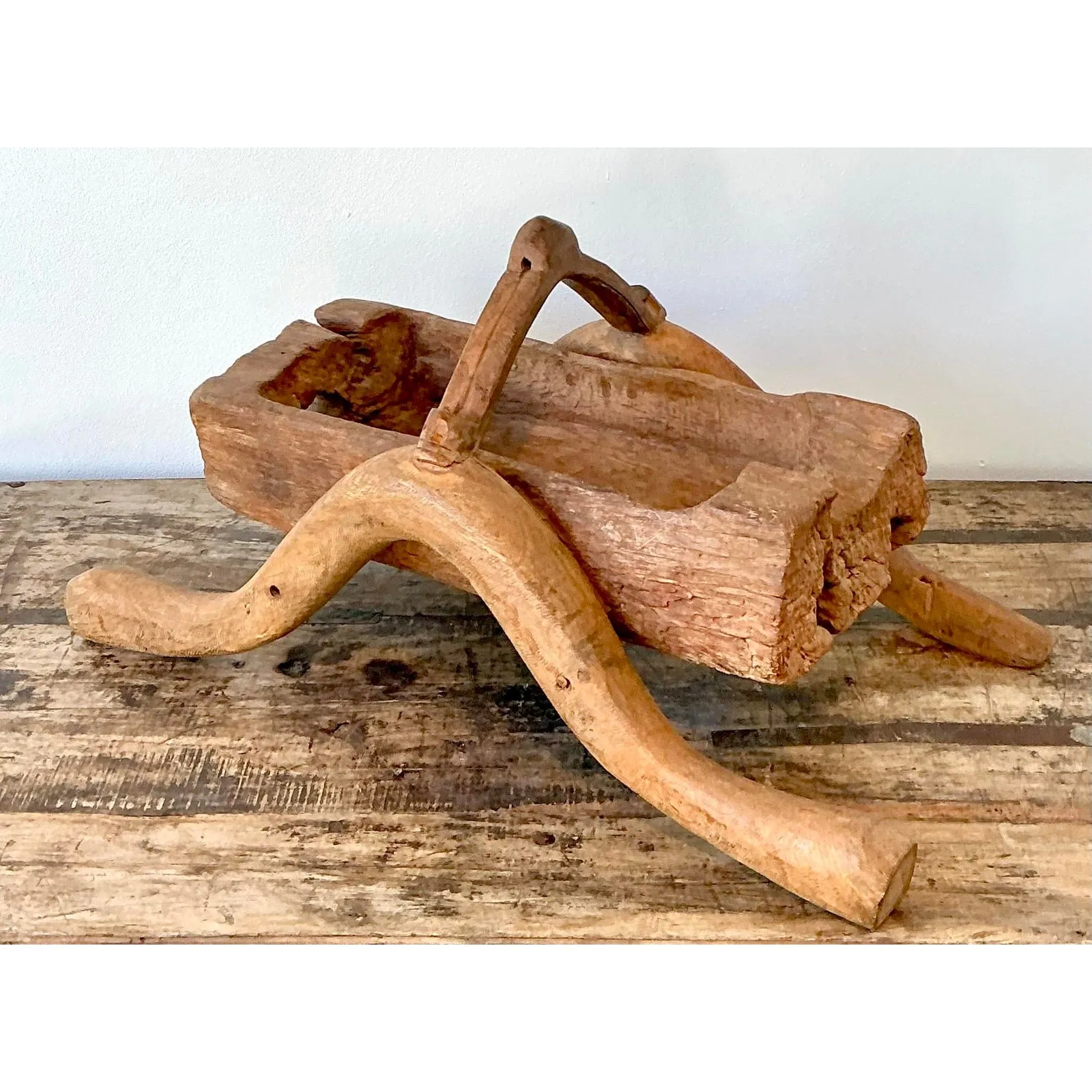 Vintage 18th Century Primitive Butter Churn — additional photo 8