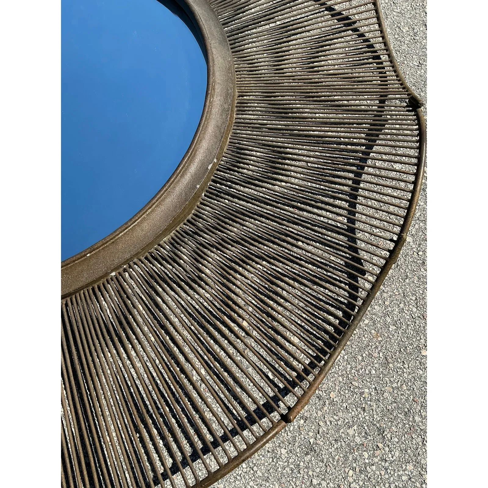 Vintage Monumental Wave Mirror — additional photo 4