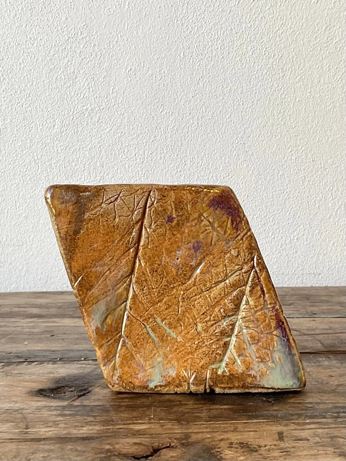 Vintage Original Studio Pottery Block Sculpture — additional photo 6