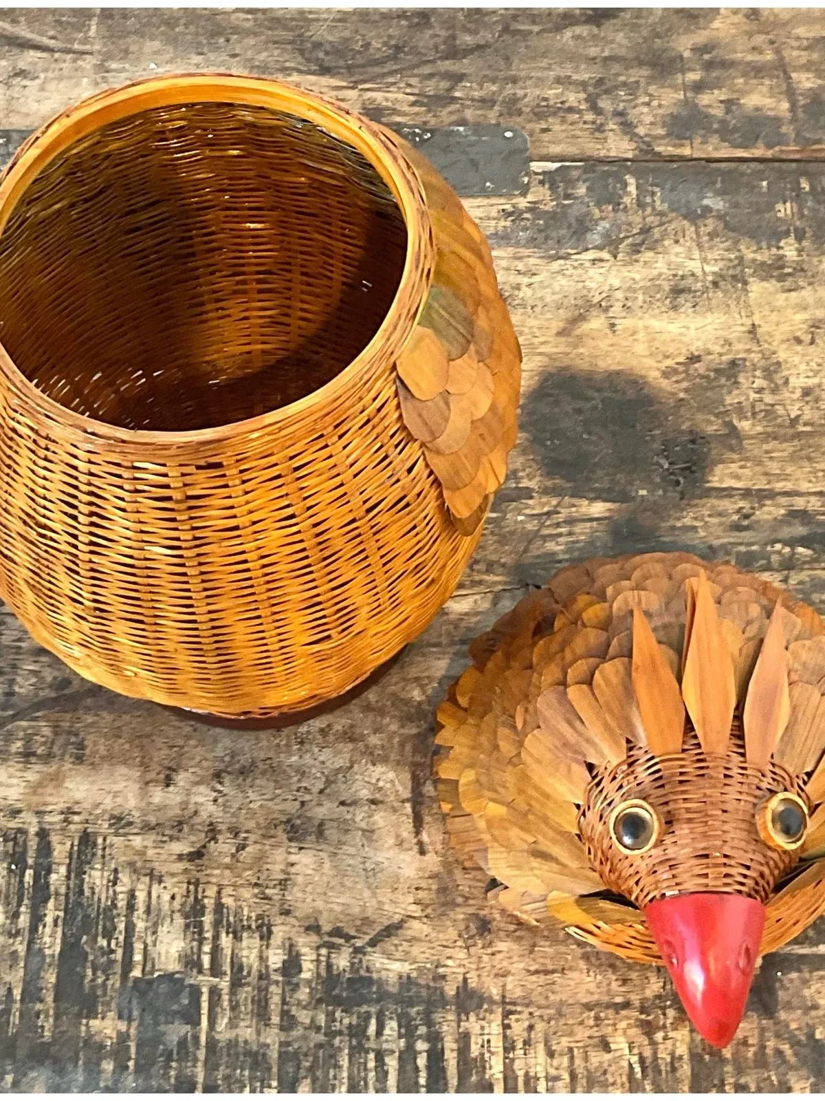 Vintage Shanghai Handicrafts Bird Box — additional photo 4
