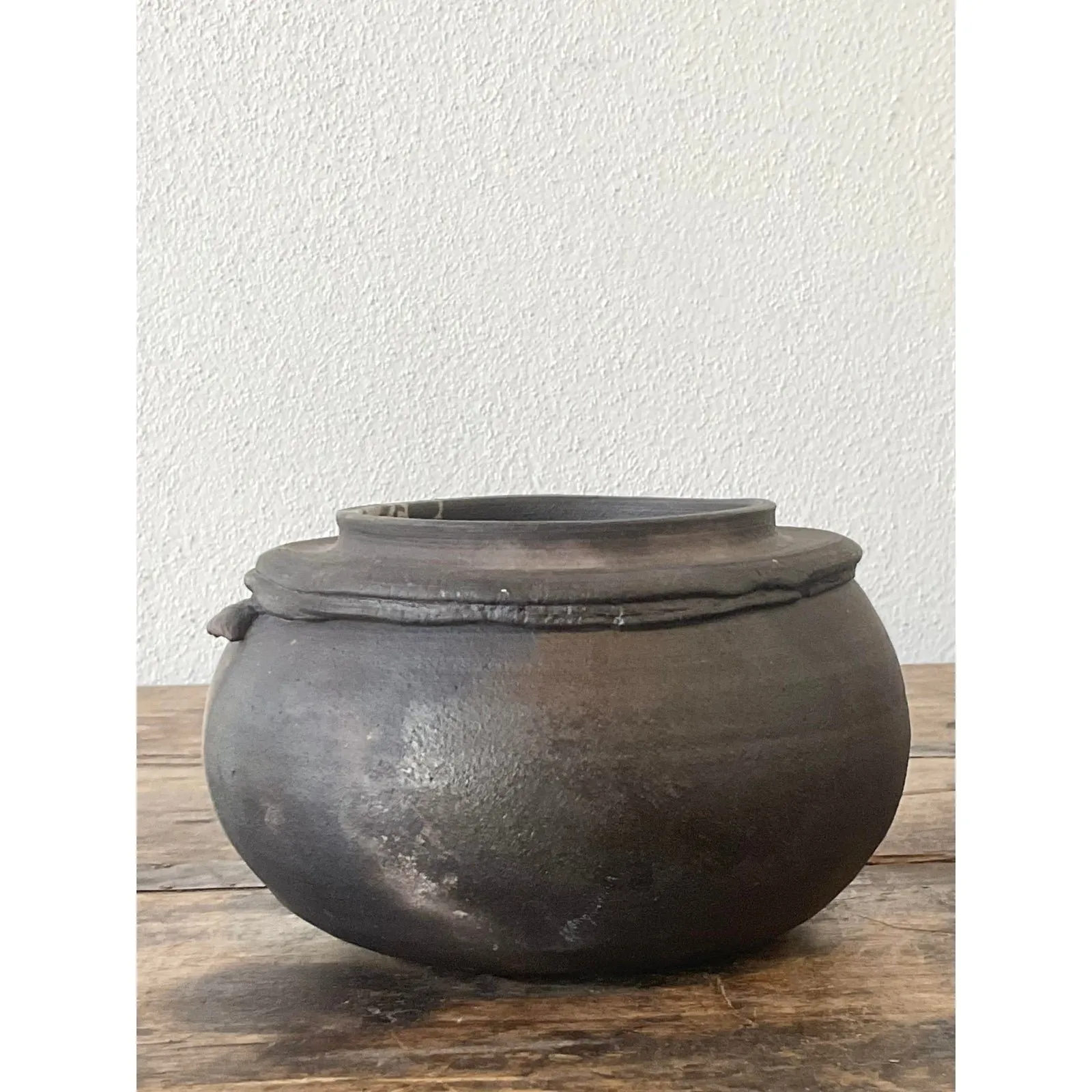 Vintage Original Studio Pottery Matte Glaze Vase — additional photo 4