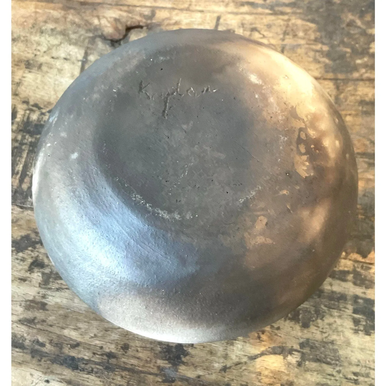 Vintage Original Studio Pottery Matte Glaze Vase — additional photo 5