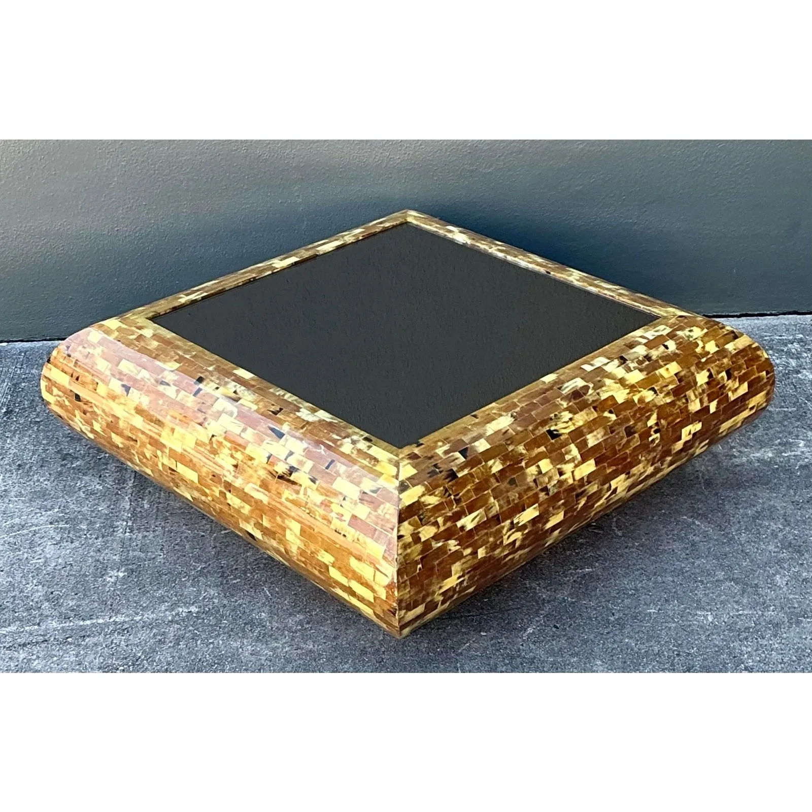Vintage Tessellated Horn Coffee Table — additional photo 5