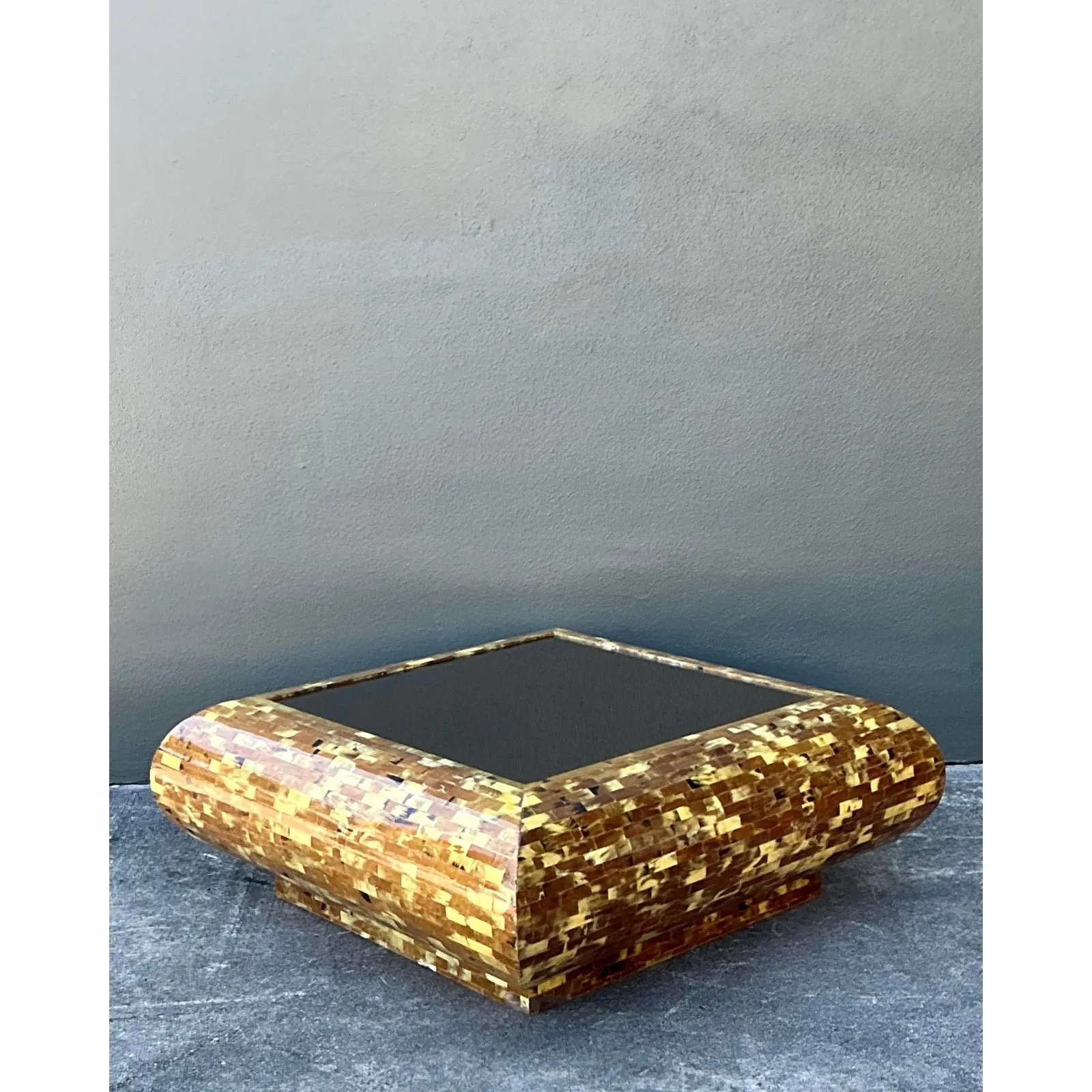 Vintage Tessellated Horn Coffee Table — additional photo 7