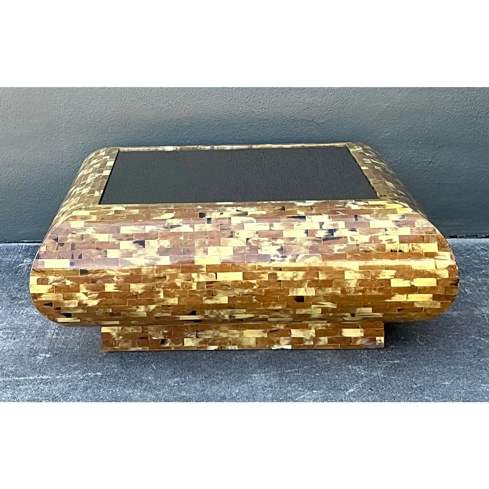 Vintage Tessellated Horn Coffee Table — additional photo 8