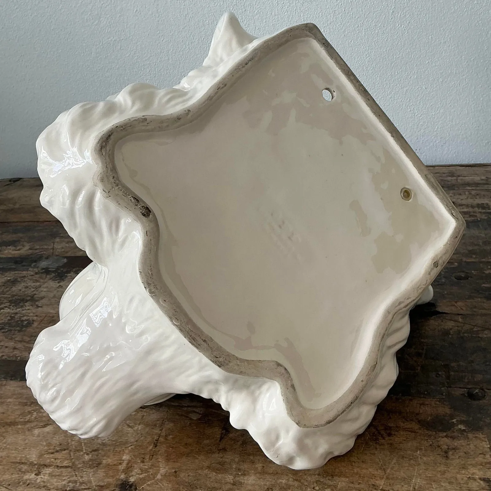 Vintage Fitz and Floyd Tiger Head Wall Pocket — additional photo 4