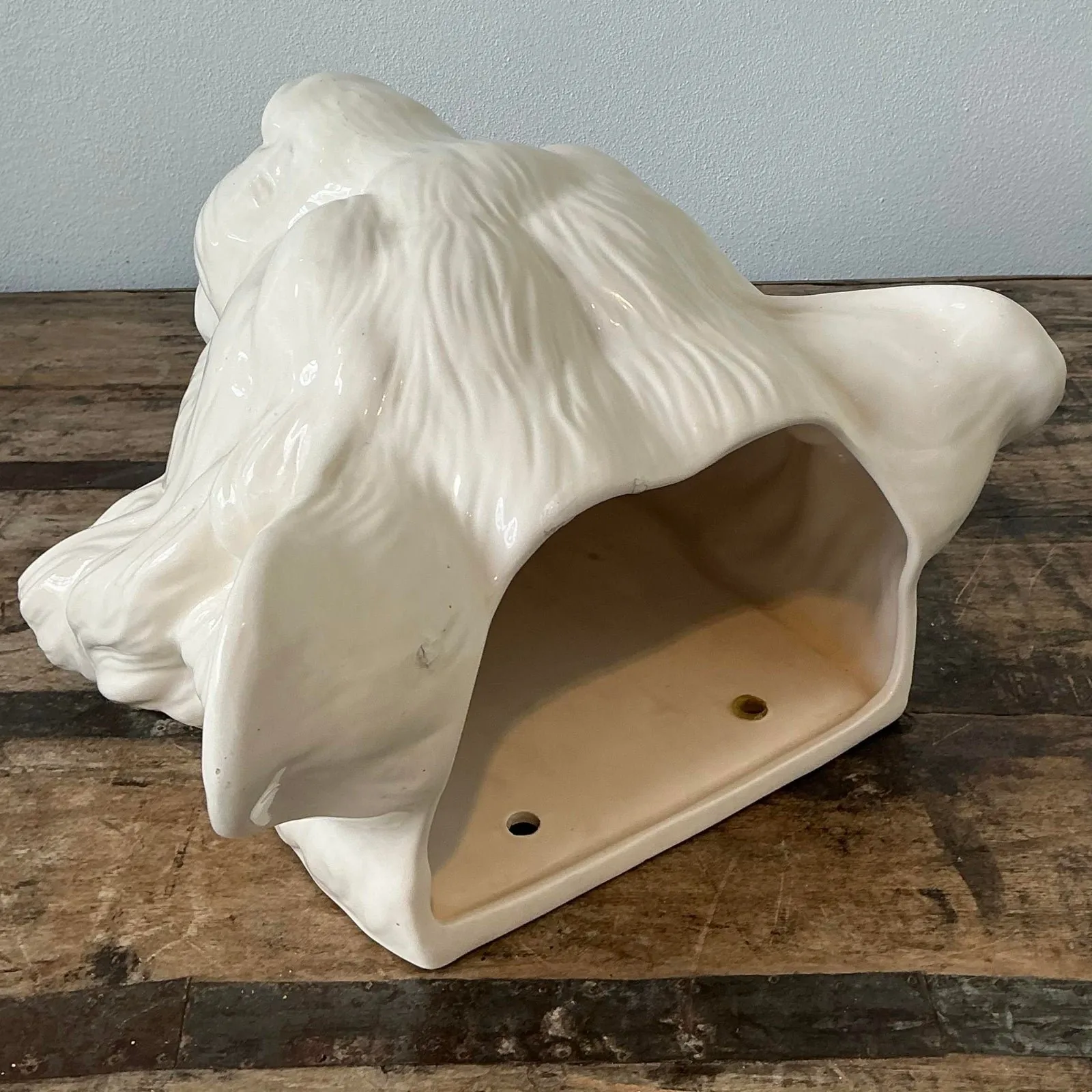 Vintage Fitz and Floyd Tiger Head Wall Pocket — additional photo 8
