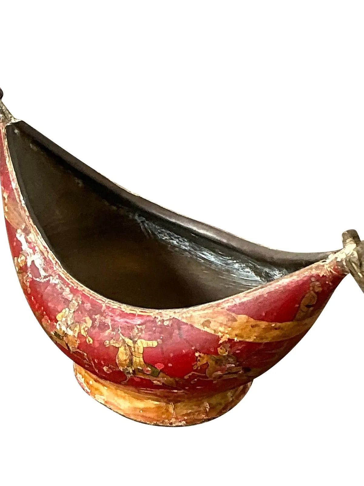 Vintage Chinoiserie Brass Bowl — additional photo 8