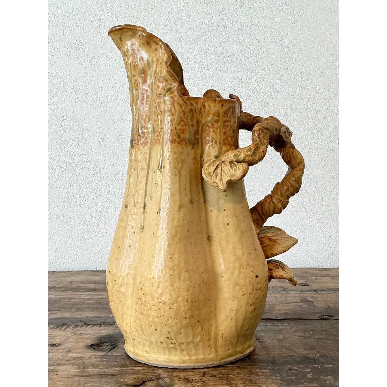Vintage Original Studio Pottery Pitcher — additional photo 3