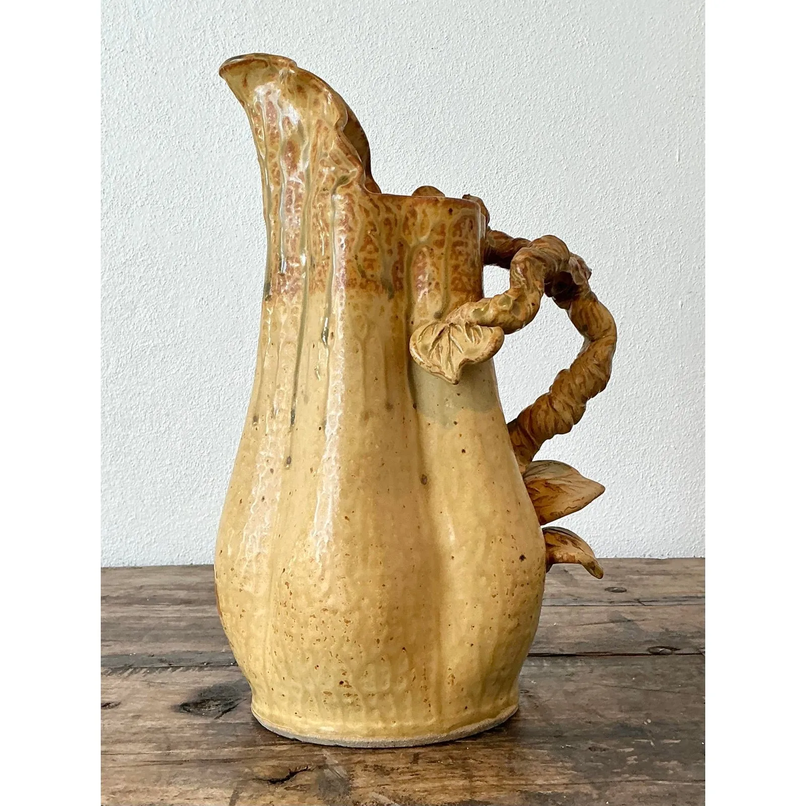 Vintage Original Studio Pottery Pitcher — additional photo 4