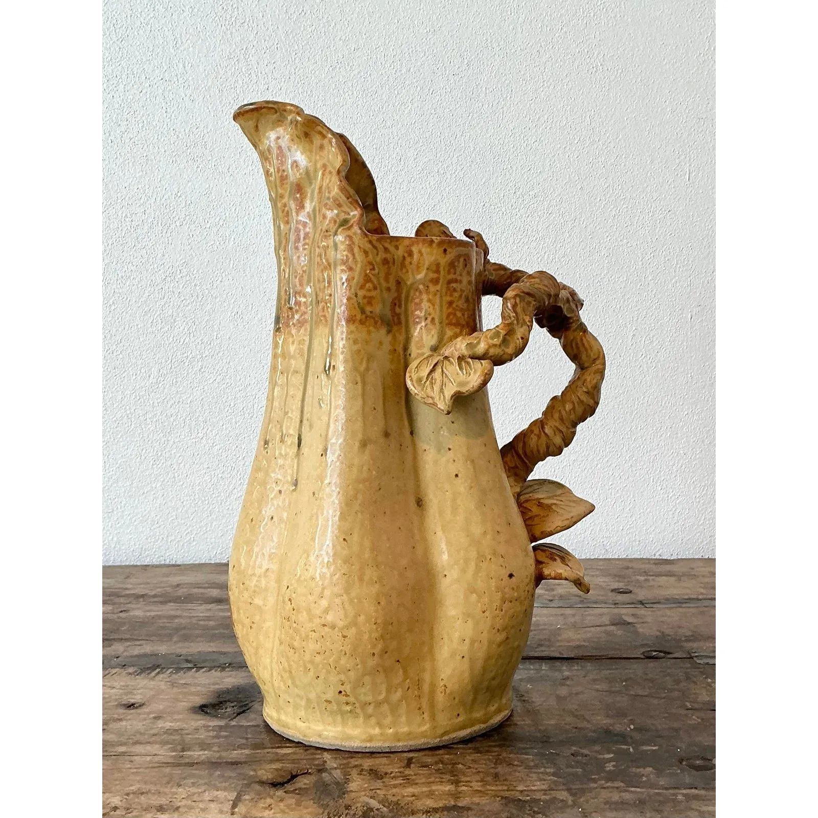 Vintage Original Studio Pottery Pitcher — additional photo 8