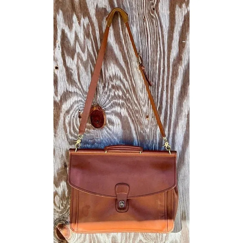 Vintage Coach Beekman Briefcase — additional photo 6