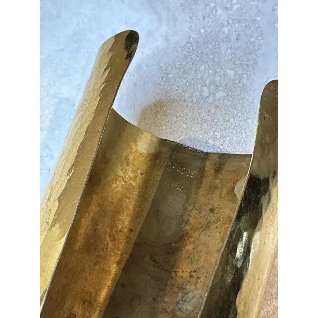 Mary McFadden Hammered Gold Cuff — additional photo 5
