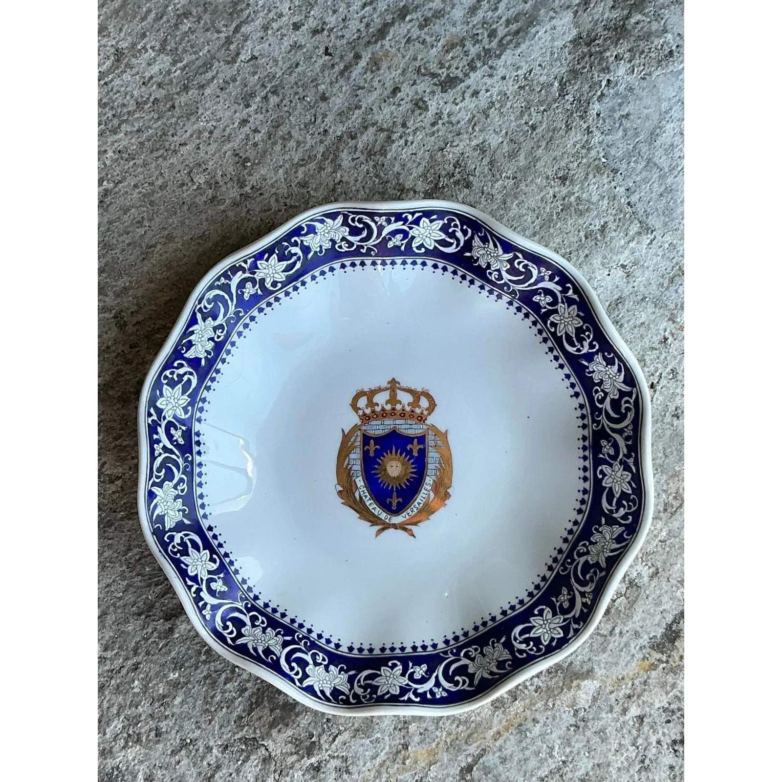 Vintage Asian Chinese Export “Chateau De Versailles” Bowl — additional photo 8