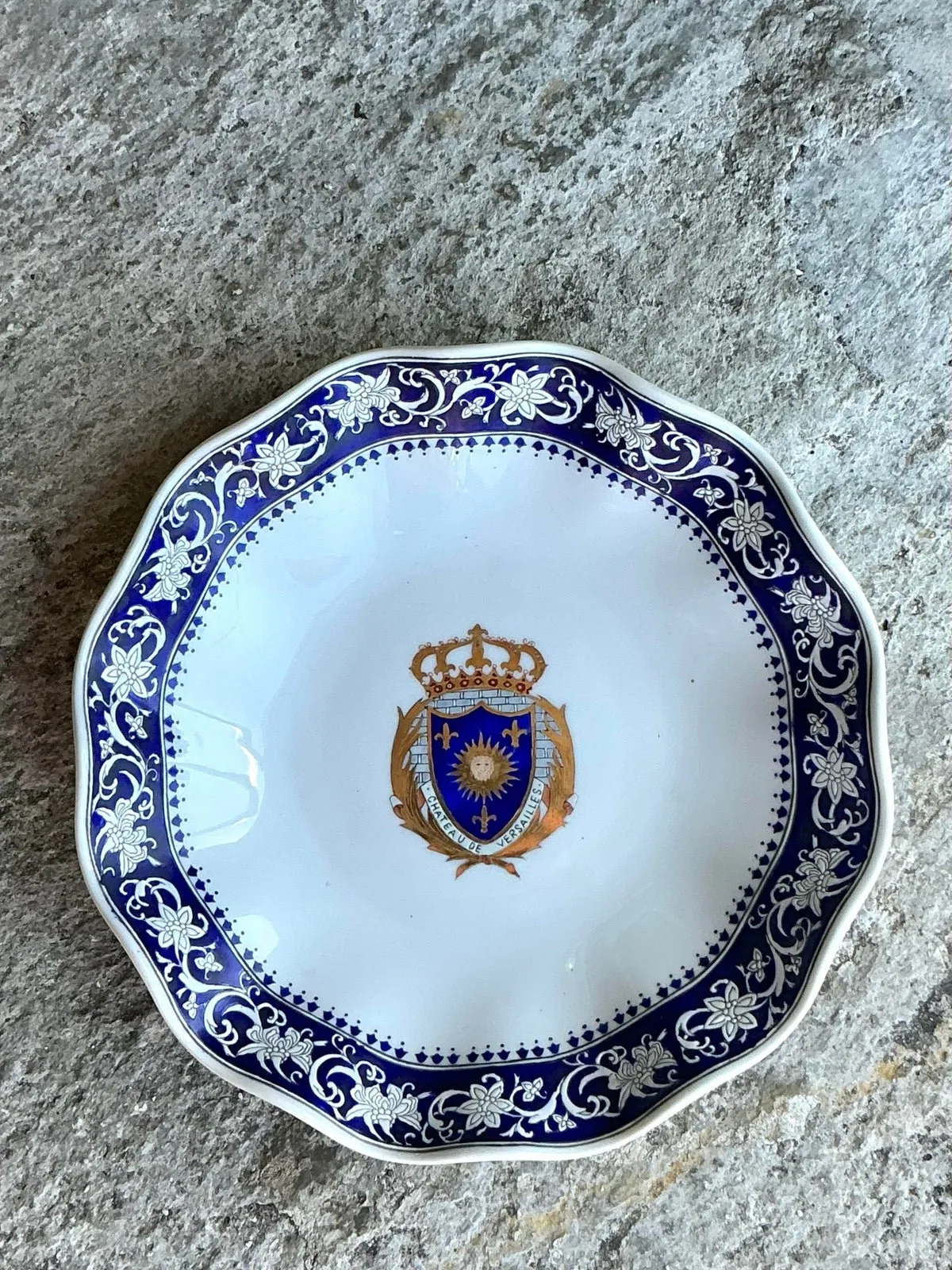 Vintage Asian Chinese Export “Chateau De Versailles” Bowl — additional photo 8