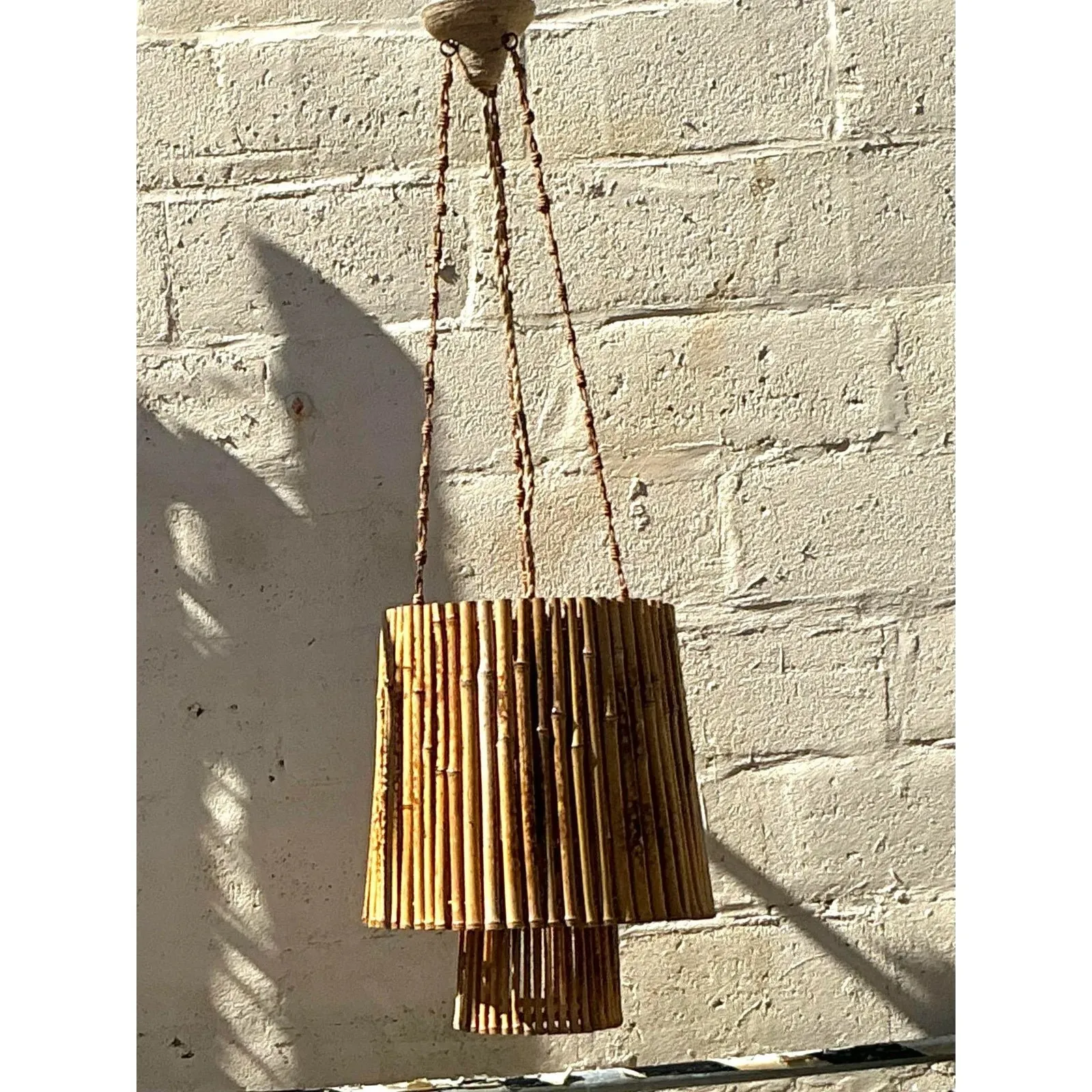 Vintage Coastal Bamboo Pendant — additional photo 6