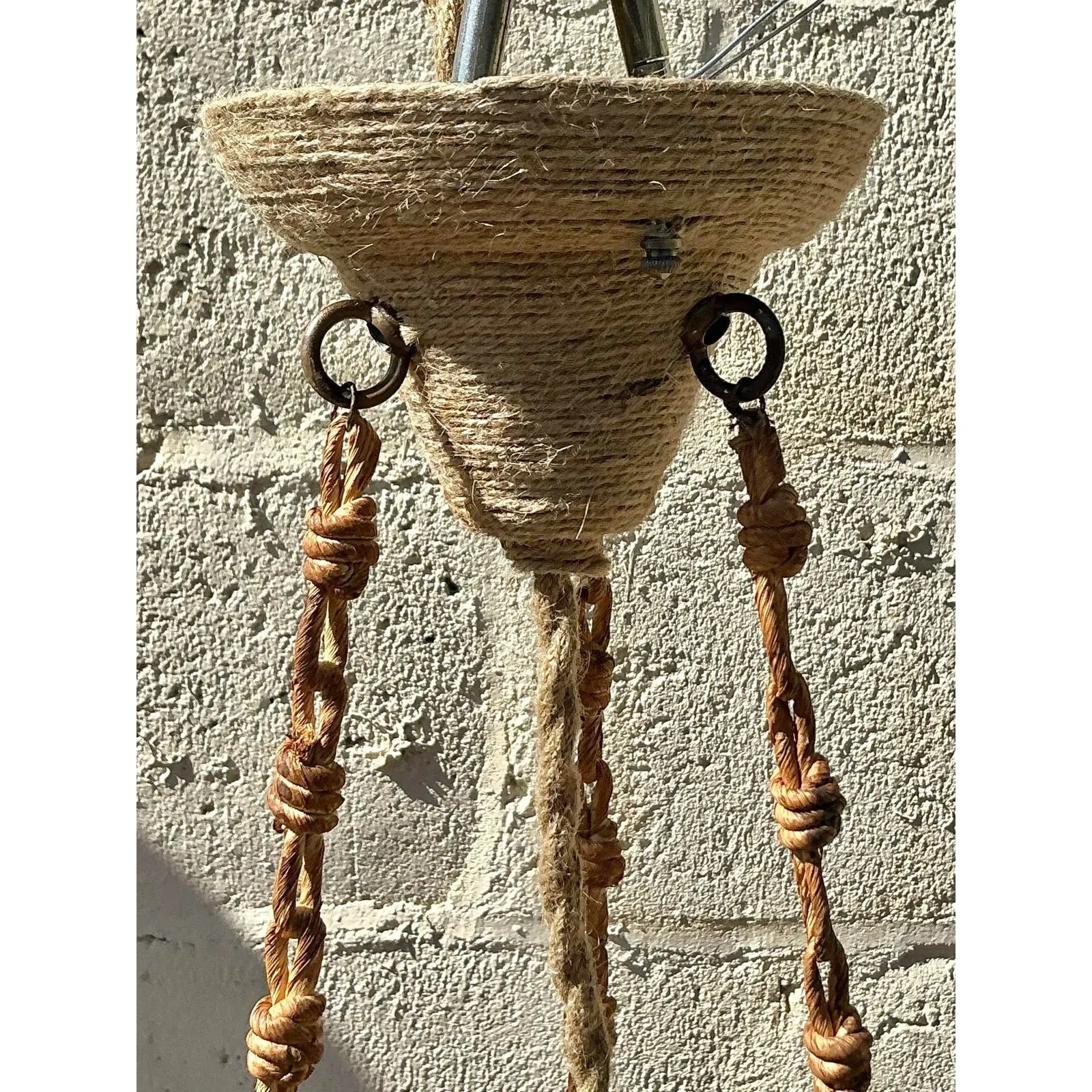 Vintage Coastal Bamboo Pendant — additional photo 7