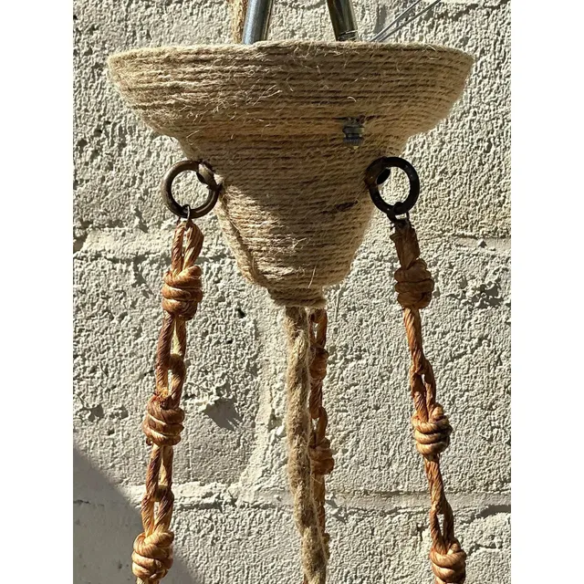 Vintage Coastal Bamboo Pendant — additional photo 7