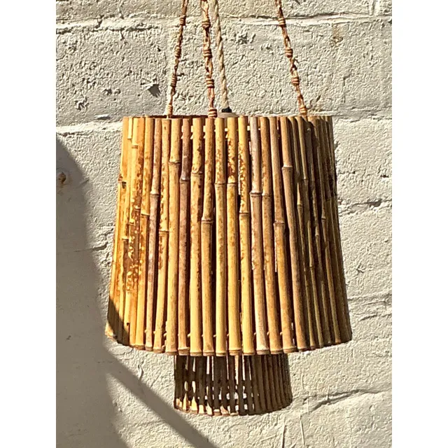 Vintage Coastal Bamboo Pendant — additional photo 8