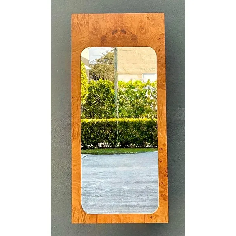 Vintage Lane Altavista Burl Wood Mirror — additional photo 2