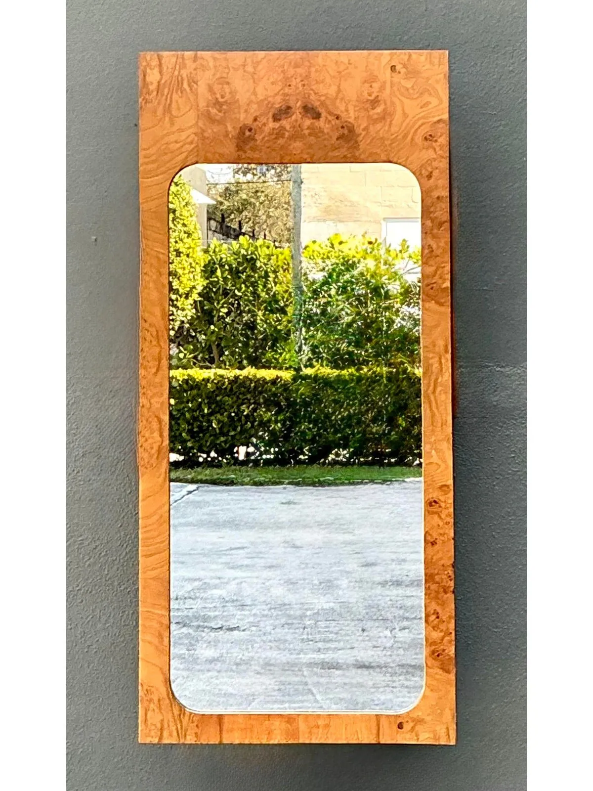 Vintage Lane Altavista Burl Wood Mirror — additional photo 3