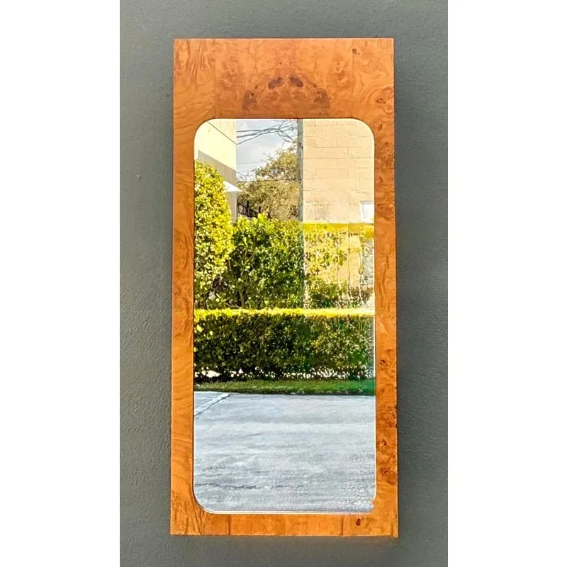 Vintage Lane Altavista Burl Wood Mirror — additional photo 5