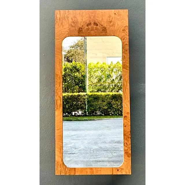 Vintage Lane Altavista Burl Wood Mirror — additional photo 6