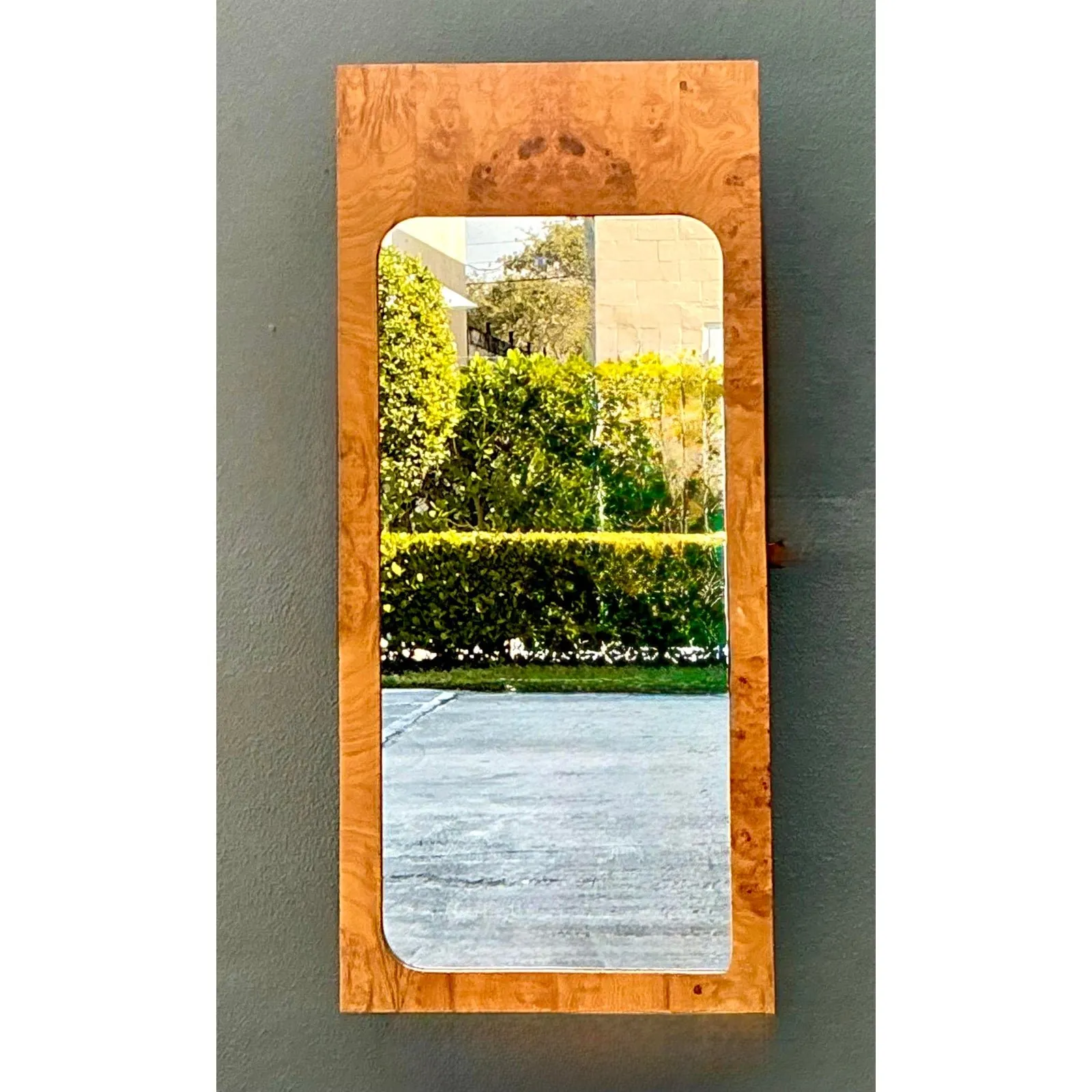 Vintage Lane Altavista Burl Wood Mirror — additional photo 7