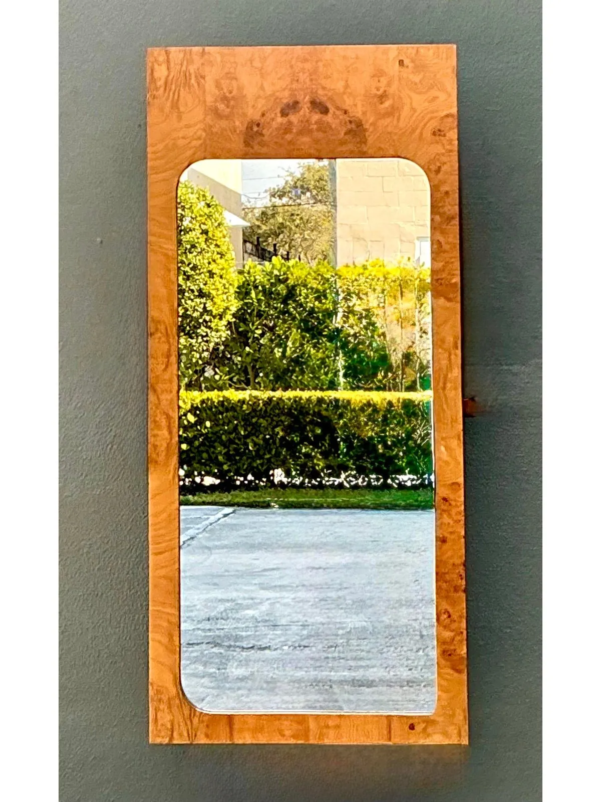 Vintage Lane Altavista Burl Wood Mirror — additional photo 7