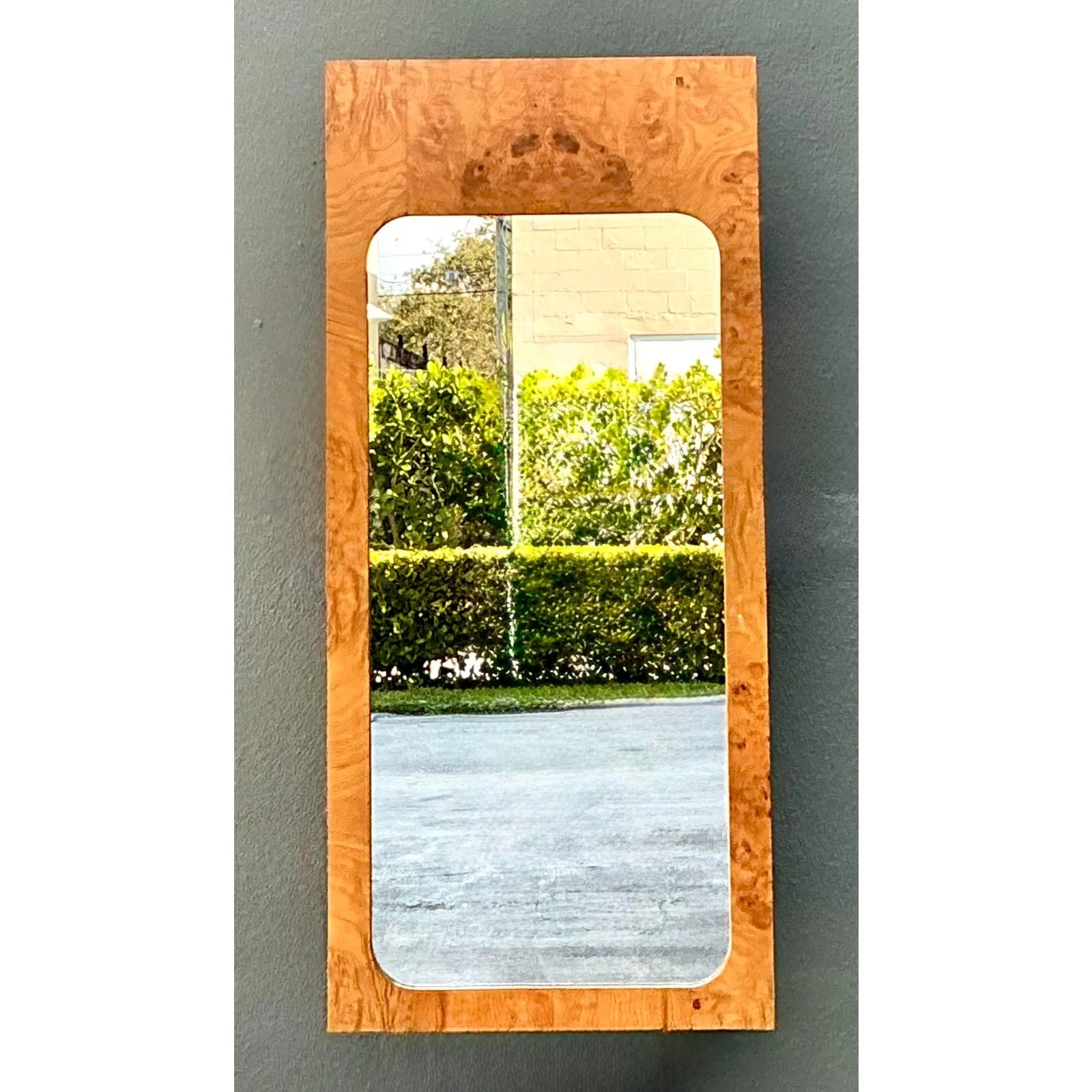 Vintage Lane Altavista Burl Wood Mirror — additional photo 8
