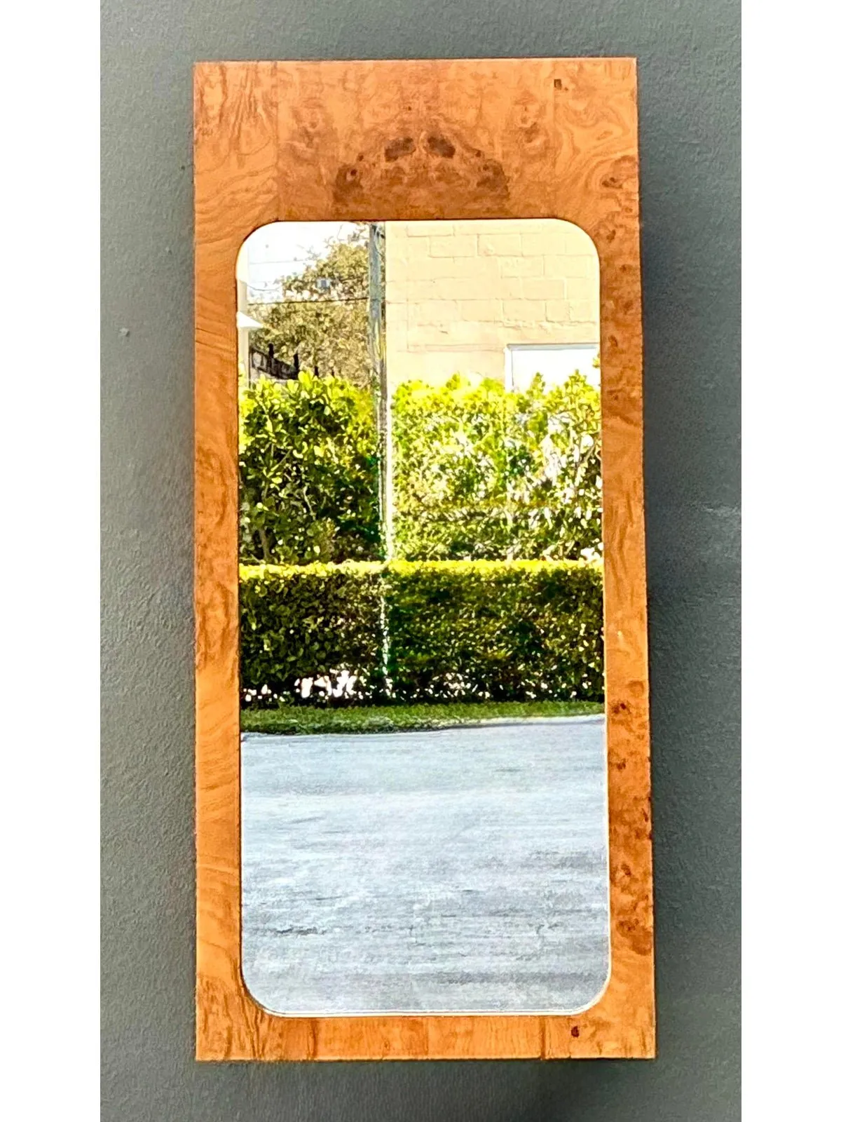 Vintage Lane Altavista Burl Wood Mirror — additional photo 8