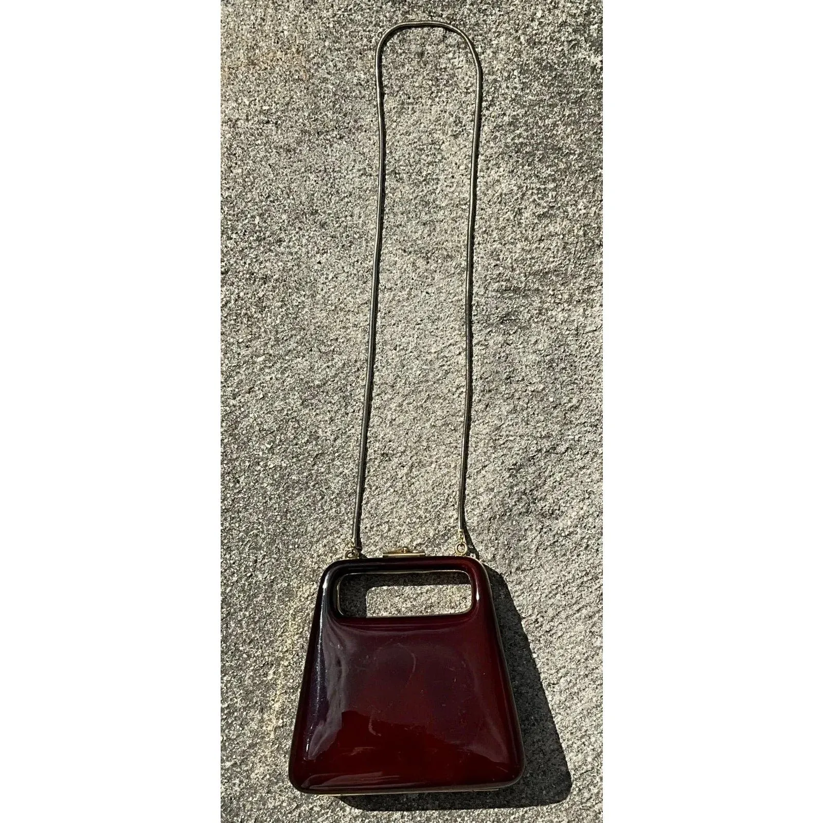 Vintage Retro Lucite Clutch — additional photo 8