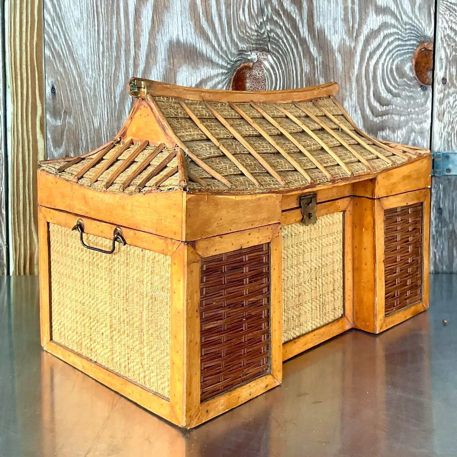 Vintage Boho Pagoda Trunk — additional photo 6